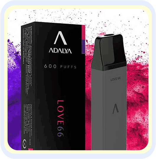 ADALYA VAPE 600 ZÜGE MIT NIKOTIN UND STEUERBANDAROLE ADALYA VAPE 600 ZÜGE MIT NIKOTIN UND STEUERBANDAROLE