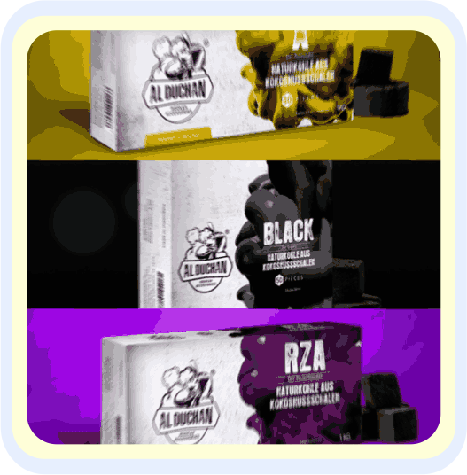 AL DUCHAN SHISHAKOHLE RZA BLACK X25 AL DUCHAN SHISHAKOHLE RZA BLACK X25