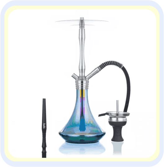 ALADIN SHISHA MVP 460 EDELSTAHLSHISHA ALADIN SHISHA MVP 460 EDELSTAHLSHISHA