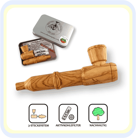 CALUMET ROCKET PURPFEIFE AUS HOLZ CALUMET ROCKET PURPFEIFE AUS HOLZ