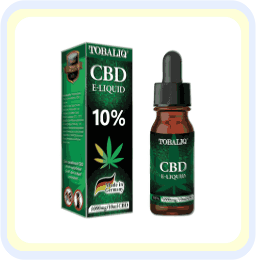 CBD LIQUID TOBALIQ 10% CBD LIQUID TOBALIQ 10%