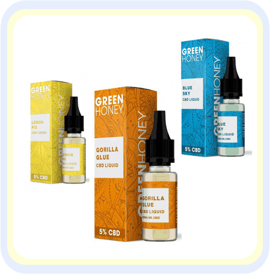 GREEN HONEY CBD LIQUID 5% CBD GREEN HONEY CBD LIQUID 5% CBD