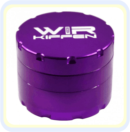 GRINDER KRÄUTERMÜHLE WIR KIFFEN VON GHODT GRINDER KRÄUTERMÜHLE WIR KIFFEN VON GHODT