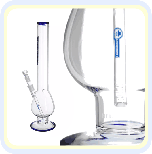 HEISENBERG BLUE LINE BIG MAMA - GLAS HEISENBERG BLUE LINE BIG MAMA - GLAS