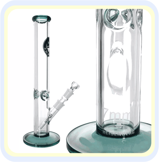 HEISENBERG BONG 40-7 MIT 7 MM WANDSTÄRKE - GLAS HEISENBERG BONG 40-7 MIT 7 MM WANDSTÄRKE - GLAS