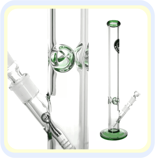 HEISENBERG BONG 50-7 MIT 7 MM WANDSTÄRKE - GLAS HEISENBERG BONG 50-7 MIT 7 MM WANDSTÄRKE - GLAS