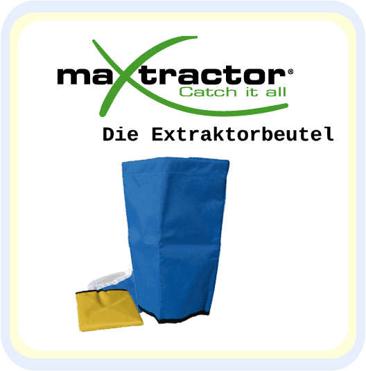 MAXTRACTOR DIE EXTRAKTORBEUTEL MAXTRACTOR DIE EXTRAKTORBEUTEL