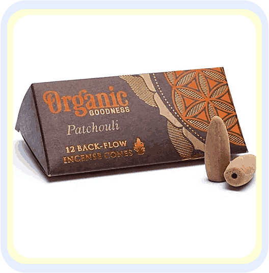 RÄUCHERKEGEL RUCKFLUSS PATCHOULI RÄUCHERKEGEL RUCKFLUSS PATCHOULI