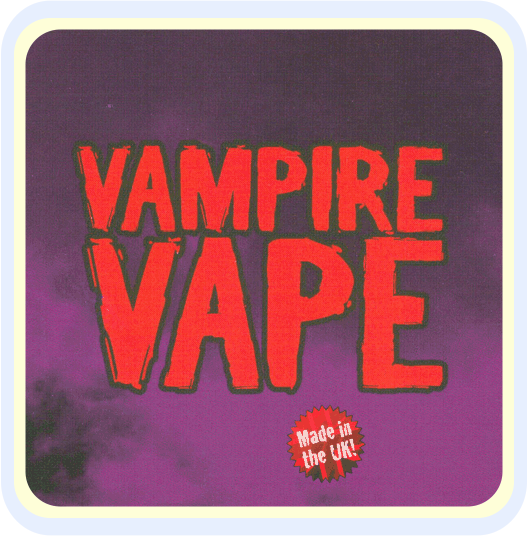 VAMPIRE VAPE LIQUID MIT STEUERZEICHEN VAMPIRE VAPE LIQUID MIT STEUERZEICHEN