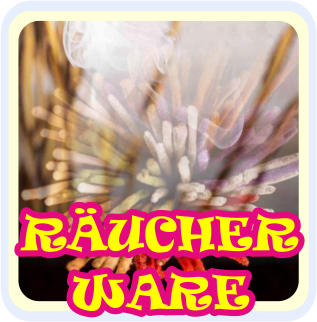 RÄUCHERSTÄBCHEN und RÄUCHERWERK im RAUCHHAUS